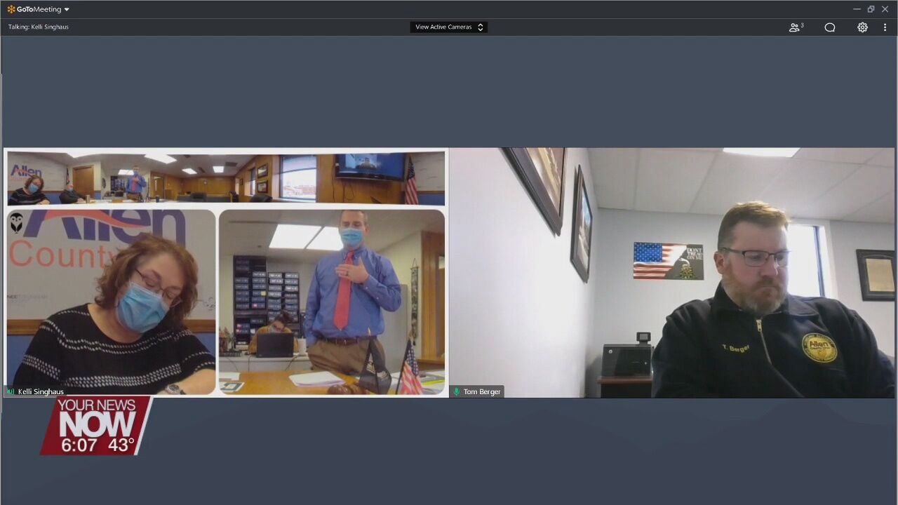 Cost estimate for Fire Dispatch services for Shawnee Township to be presented by Allen County Commissioners